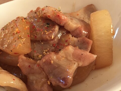 厚切り豚バラの大根煮 レシピ 作り方 By Mayu 12 楽天レシピ